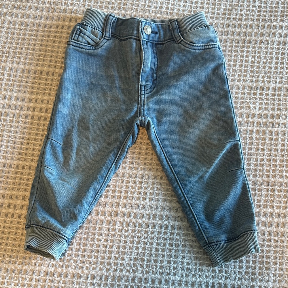 Levi's Blue Kids Jeans with Ribbed Cuffs